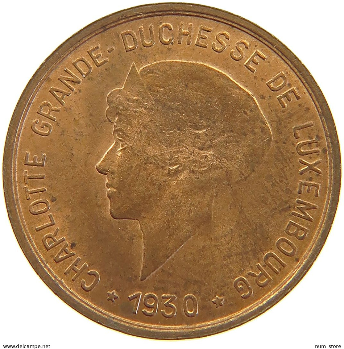 LUXEMBOURG 5 CENTIMES 1930 #c050 0379 - Luxembourg