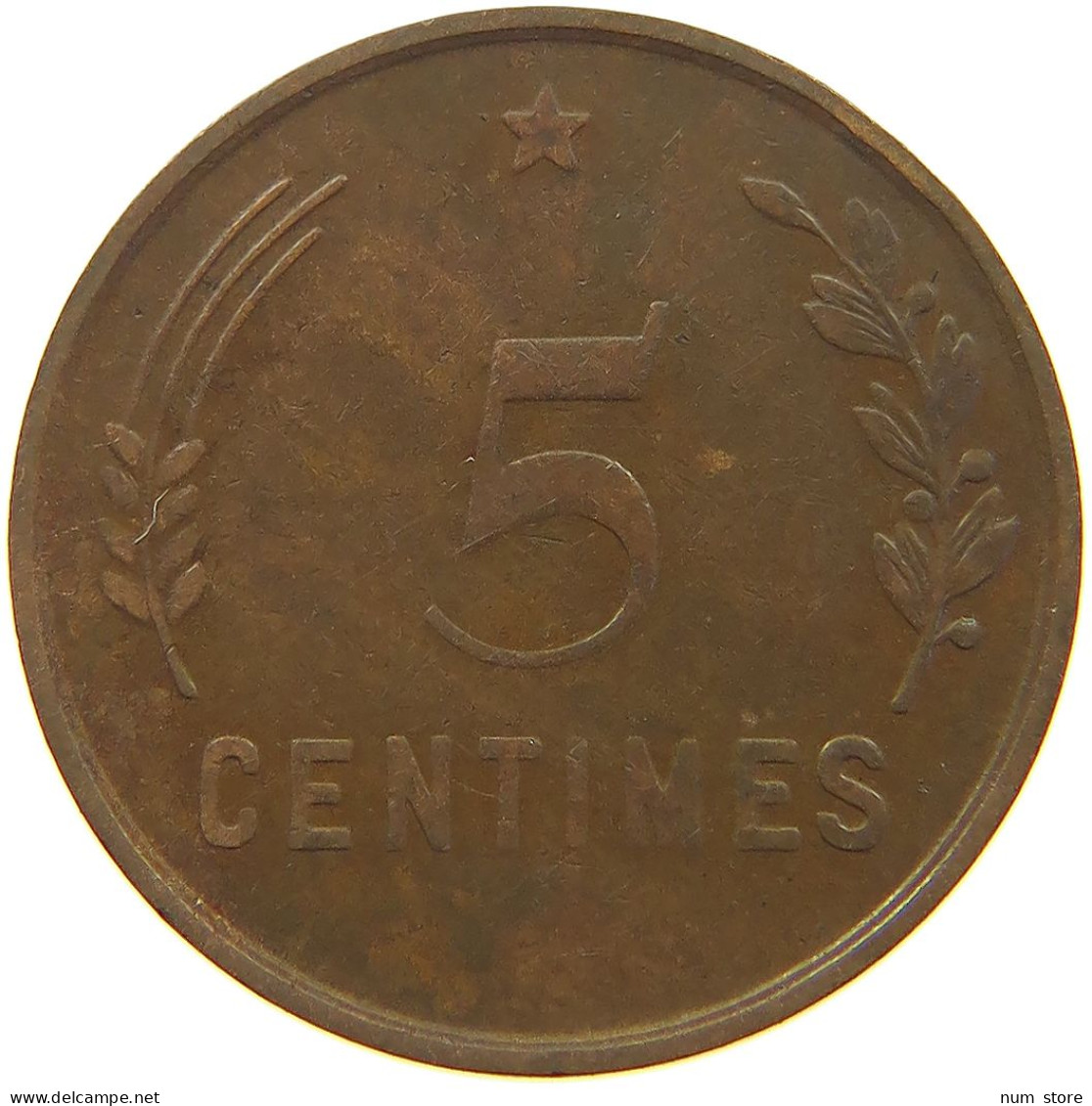 LUXEMBOURG 5 CENTIMES 1930 #a063 0329 - Luxembourg