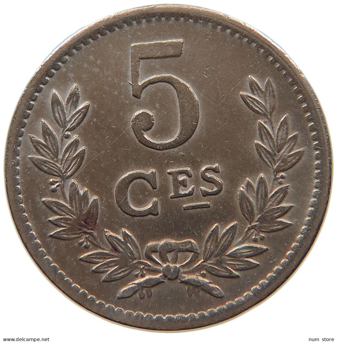 LUXEMBOURG 5 CENTIMES 1924 #a080 0579 - Luxembourg