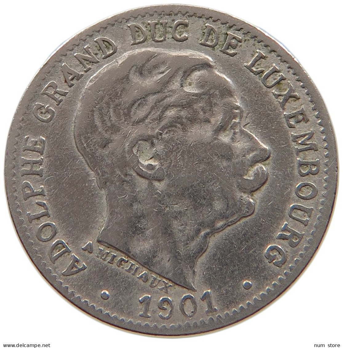 LUXEMBOURG 5 CENTIMES 1901 #a047 0721 - Luxembourg