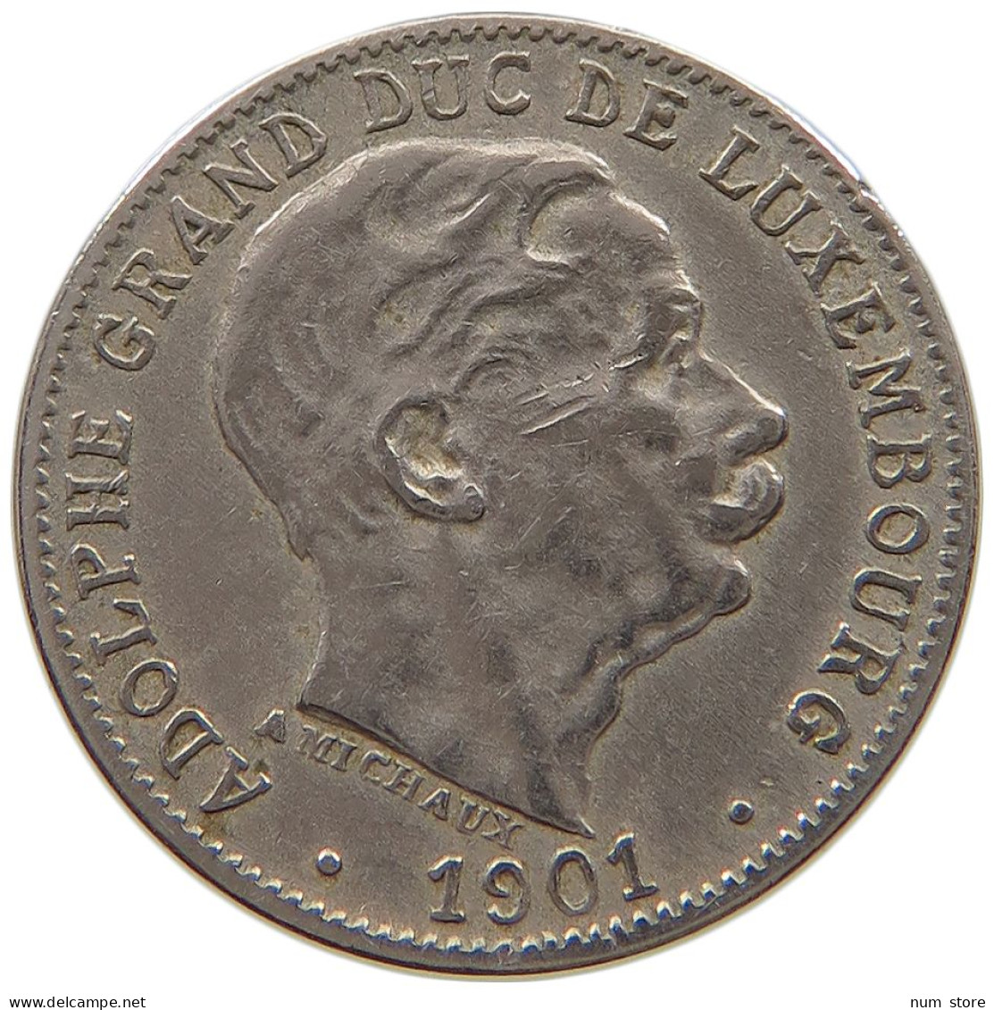 LUXEMBOURG 5 CENTIMES 1901 #a050 0227 - Luxembourg