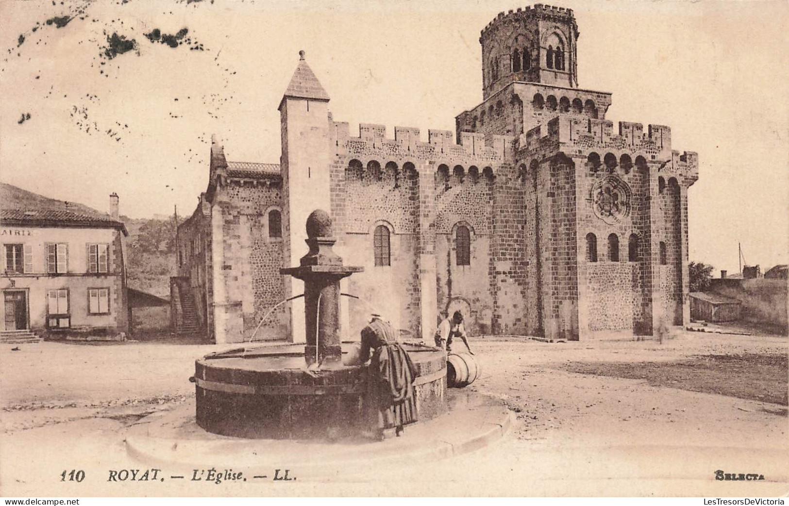 FRANCE - Royat - L'église - Carte Postale Ancienne - Royat