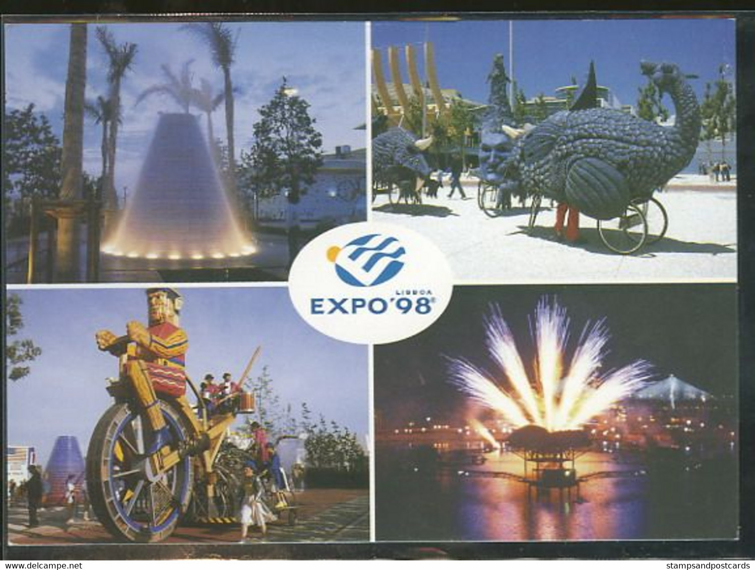 Portugal 1998 Entier Postal Expo 98 Vélo Cycle Jouet  Stationary Bicycle Cycle Toy - Vélo