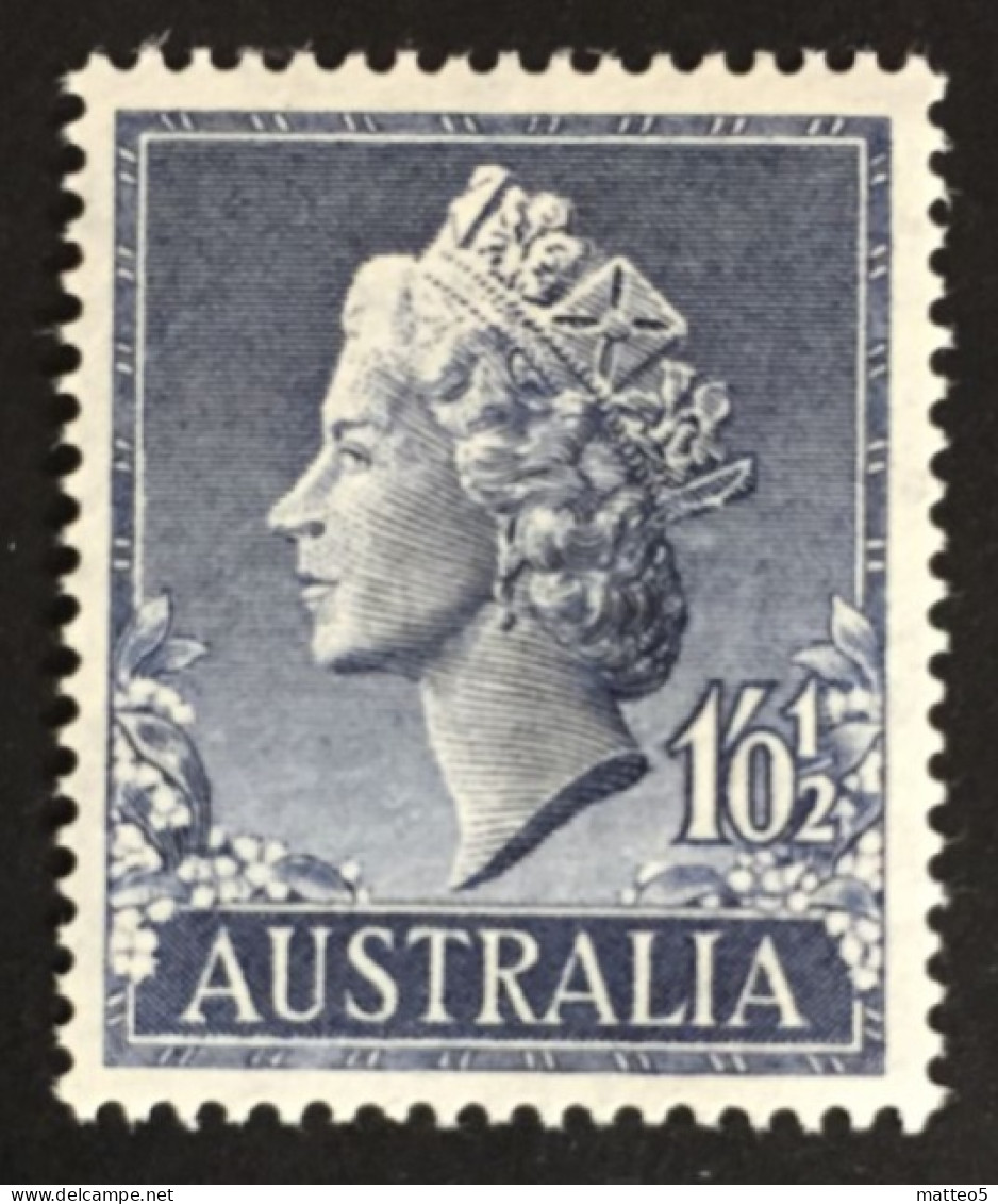 1957 - Australia - Queen Elizabeth II - Unused - Mint Stamps