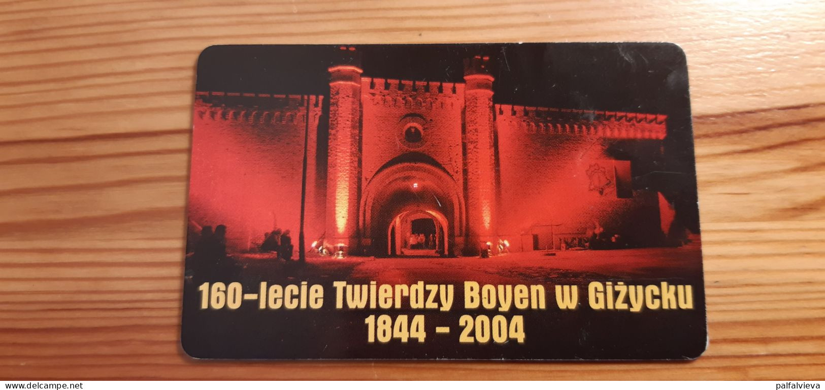 Phonecard Poland, Chip - 160 Years Of Fortress Boyen - Pologne