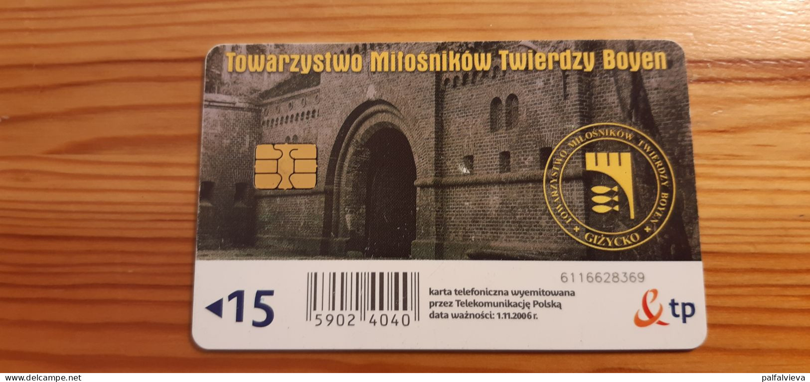 Phonecard Poland, Chip - 160 Years Of Fortress Boyen - Pologne