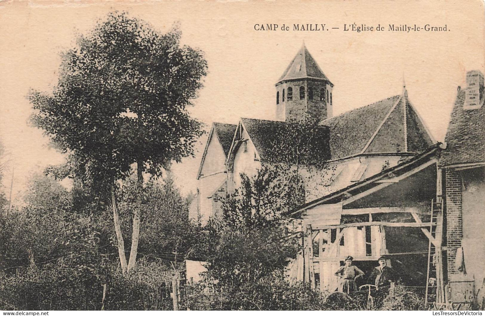 FRANCE - Mailly Le Camp - L'Eglise De Mailly-le-Grand - Carte Postale Ancienne - Mailly-le-Camp