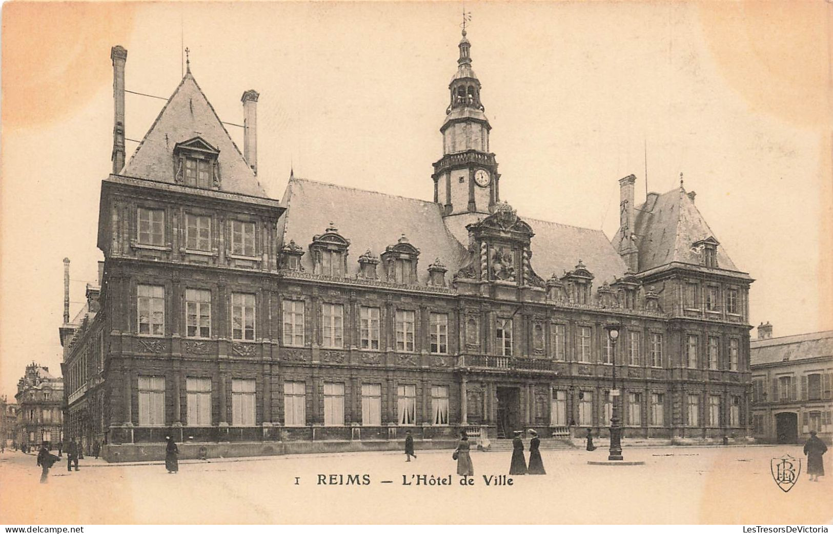 FRANCE - Reims - L'hôtel De Ville - Carte Postale Ancienne - Reims