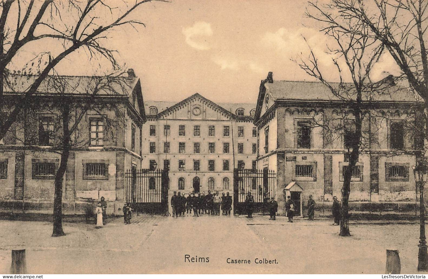 FRANCE - Reims - Caserne Colbert - Carte Postale Ancienne - Reims