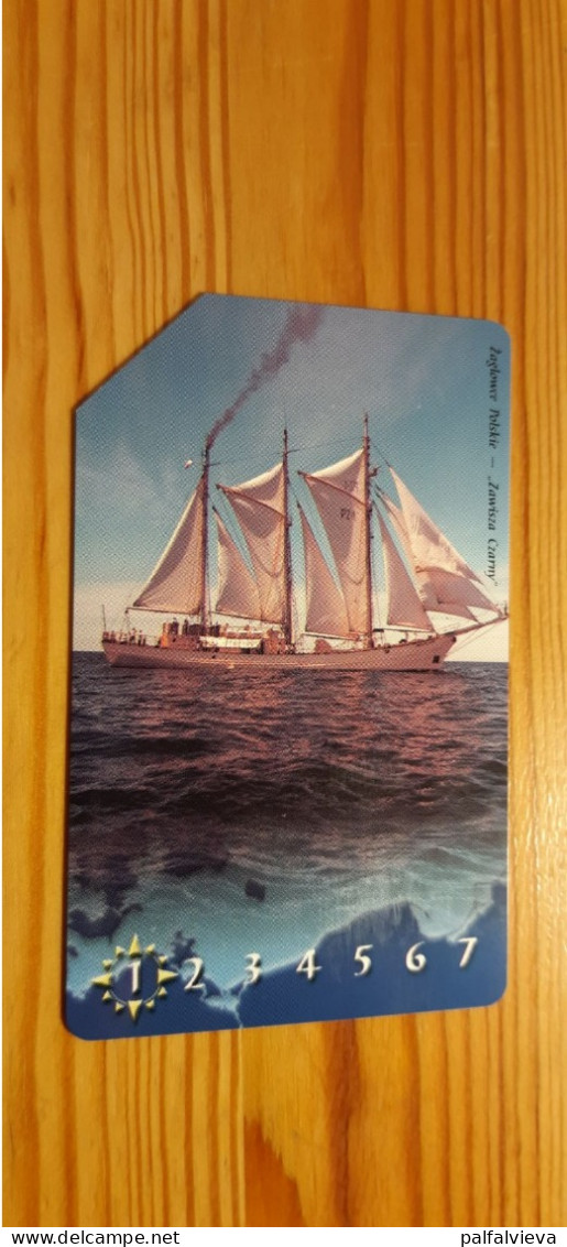 Phonecard Poland - Sailing Ship 1. - Pologne