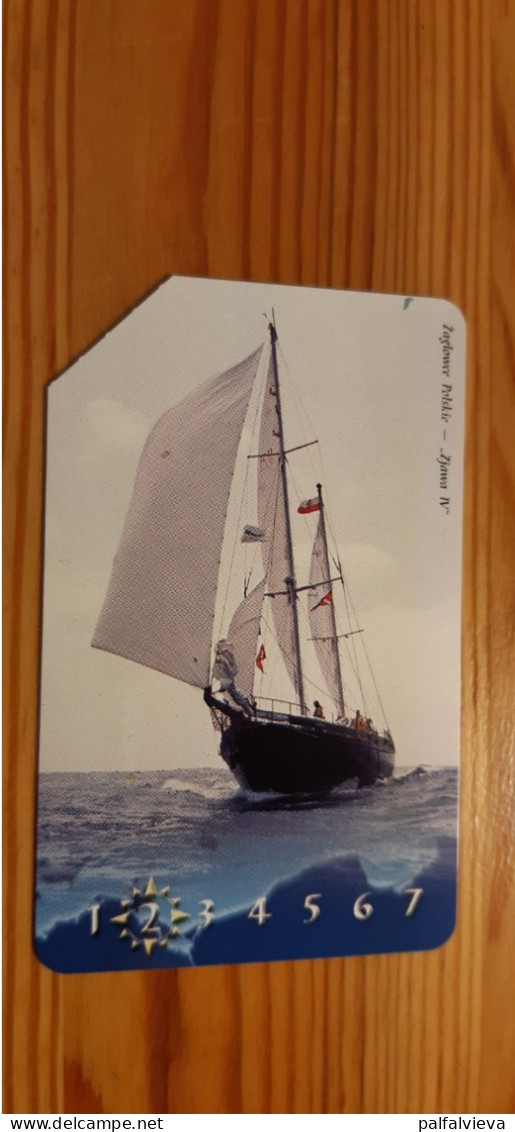 Phonecard Poland - Sailing Ship 2. - Pologne