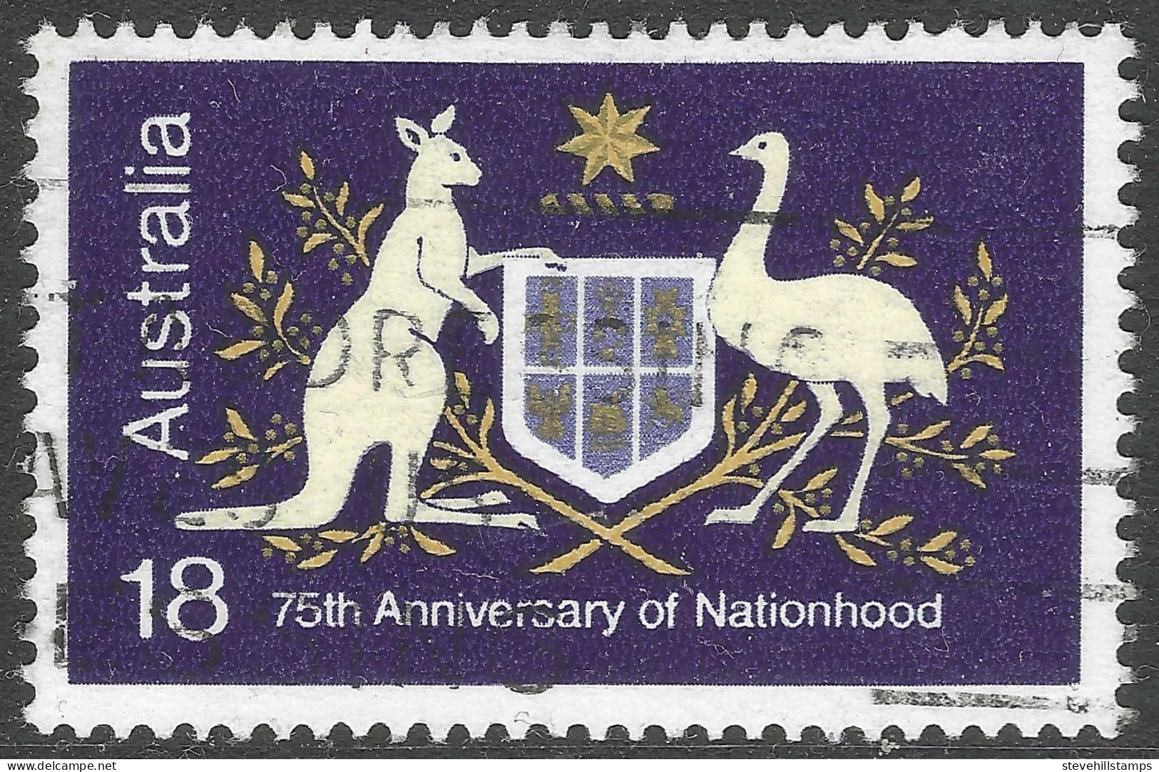 Australia. 1976 75th Anniv Of Nationhood. 18c Used. SG 614 - Used Stamps