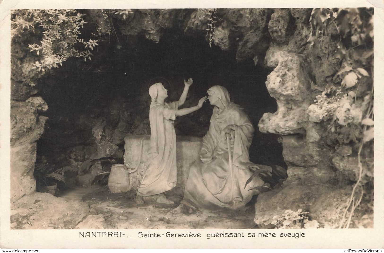 FRANCE - Nanterre - Sainte Geneviève Guérissant Sa Mère Aveugle - Carte Postale Ancienne - Nanterre