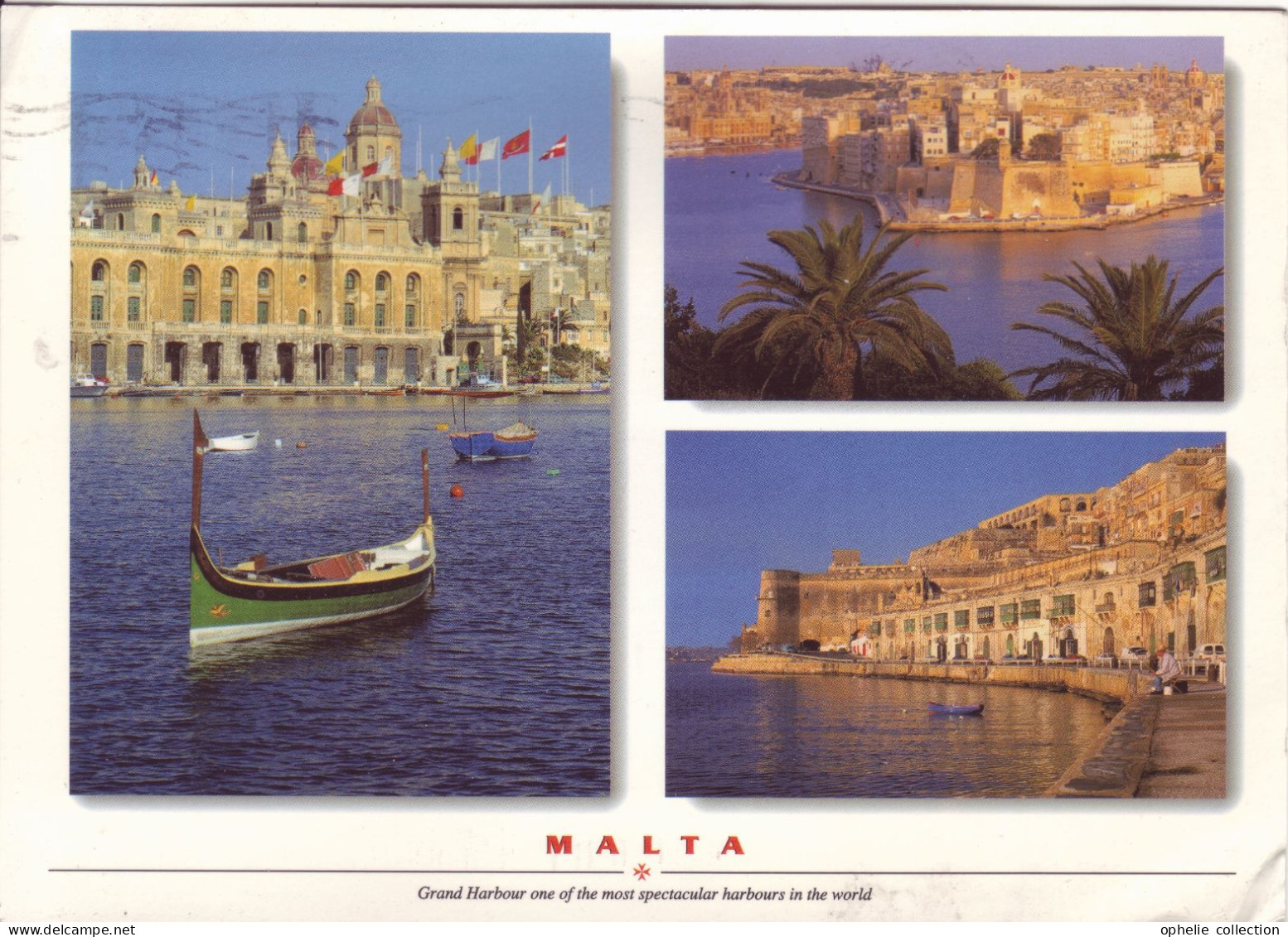 Europe - Malte - Grand Harbour - Format 185 X 135 -  5615 - Malte