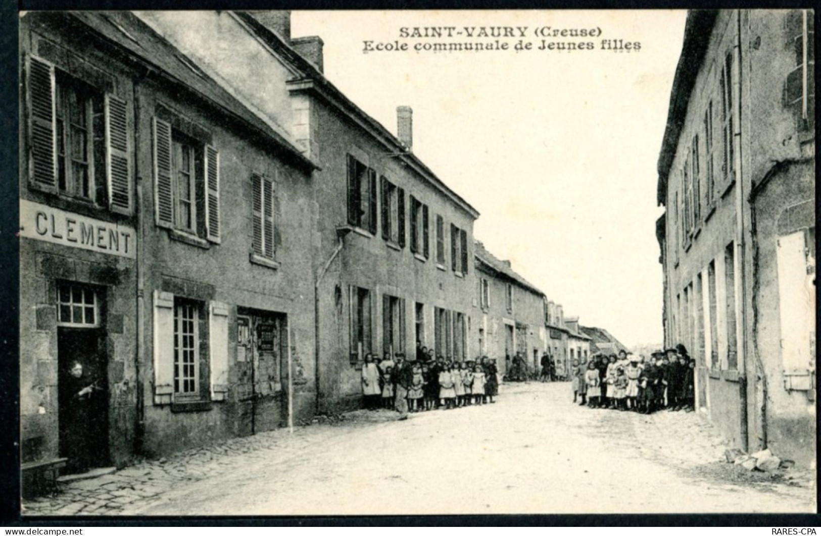 23 SAINT VAURY - ECOLE COMMUNALE DE JEUNES FILLES - Andere & Zonder Classificatie