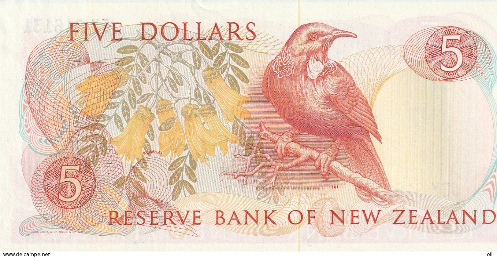 NEW ZEALAND 5 DOLLARS 1985 P-171b GEM UNC - Nueva Zelandía