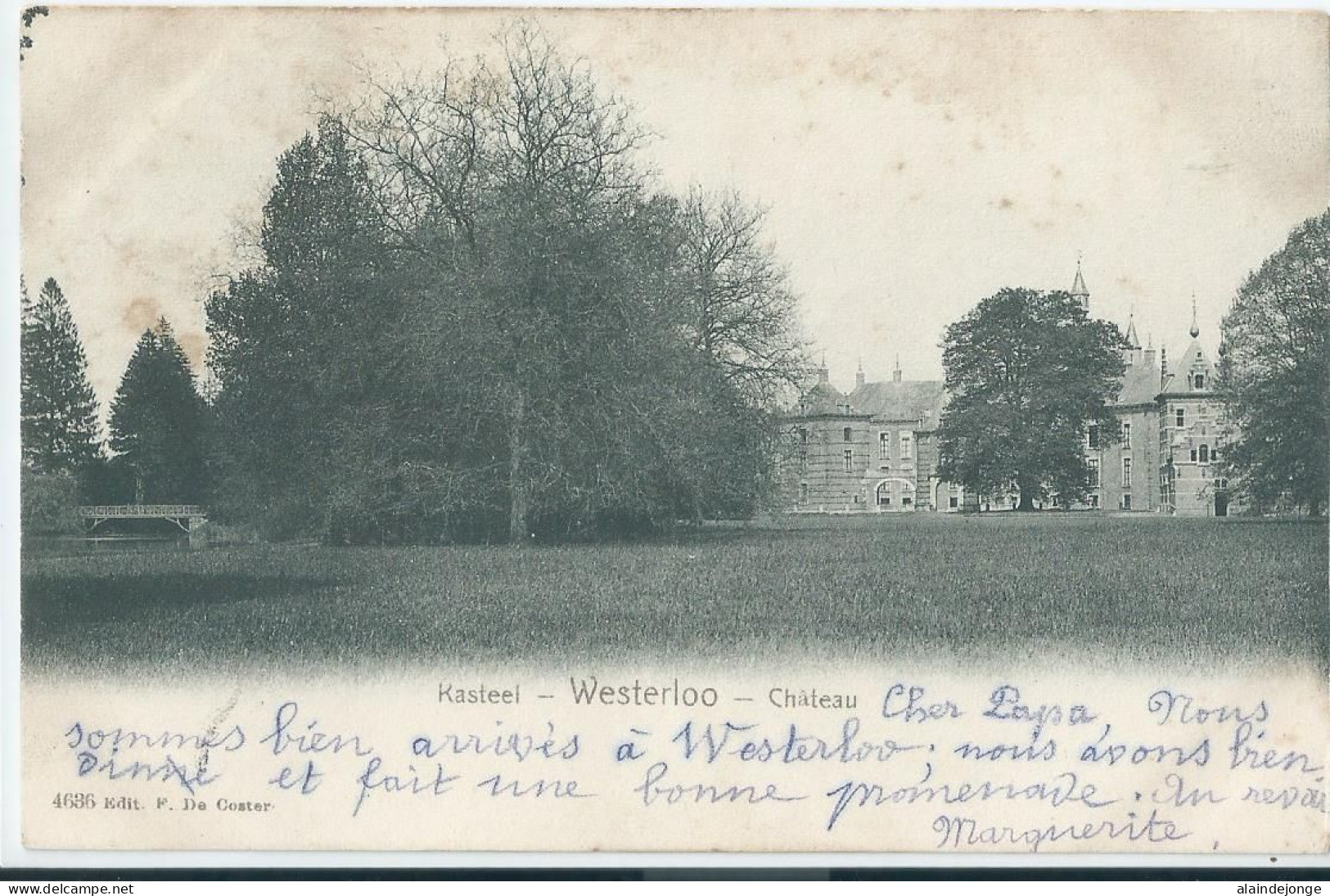Westerlo - Westerloo - Kasteel - Château - 1904 - Westerlo
