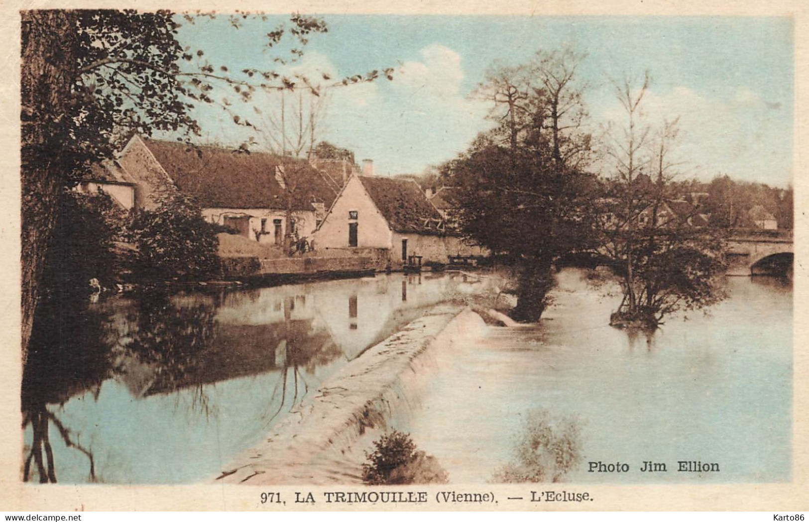 La Trimouille * L'écluse * Village - La Trimouille