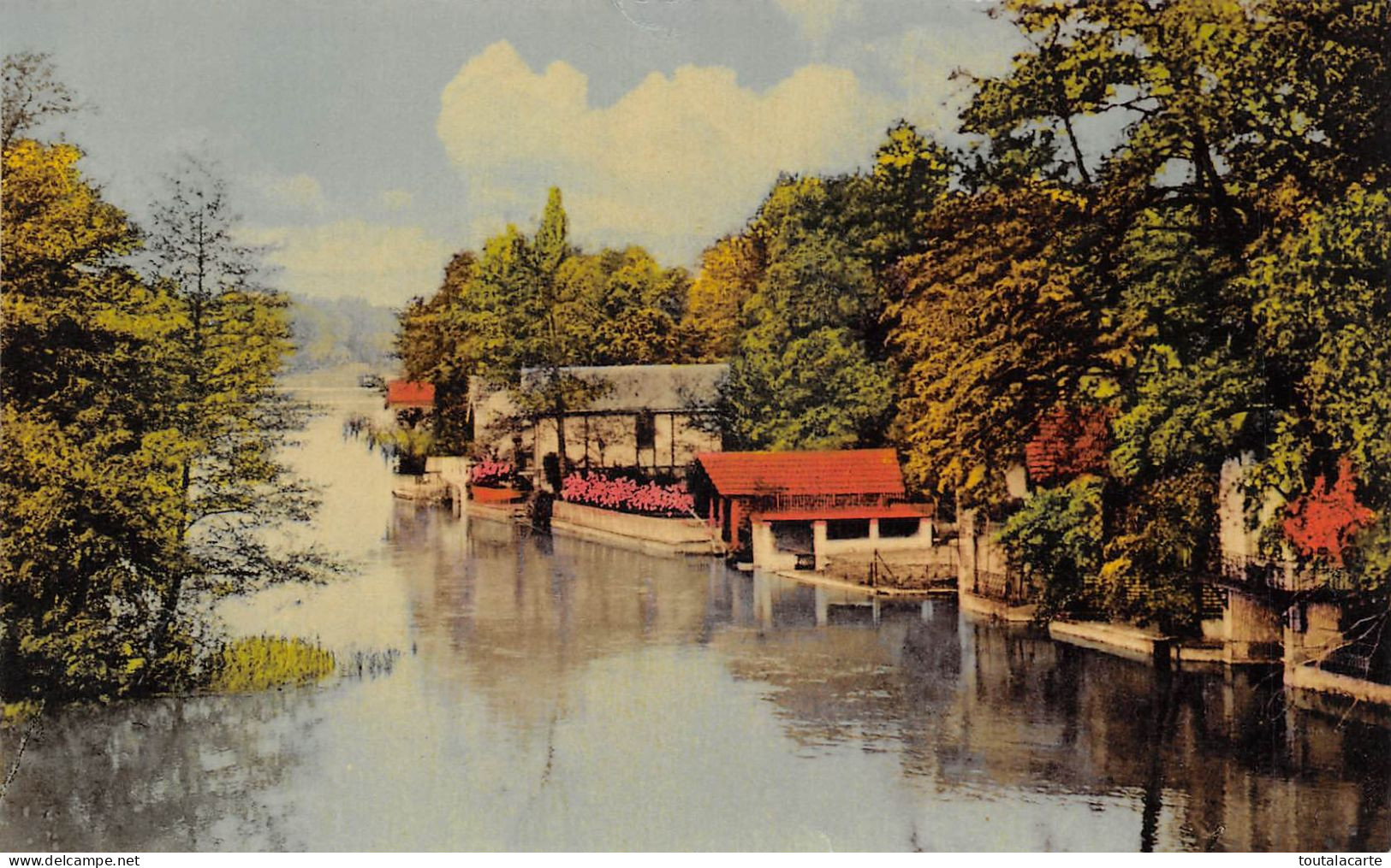 CPA 45 OLIVET LES BORDS DU LOIRET LES VILLAS   Belles Couleurs - Autres & Non Classés