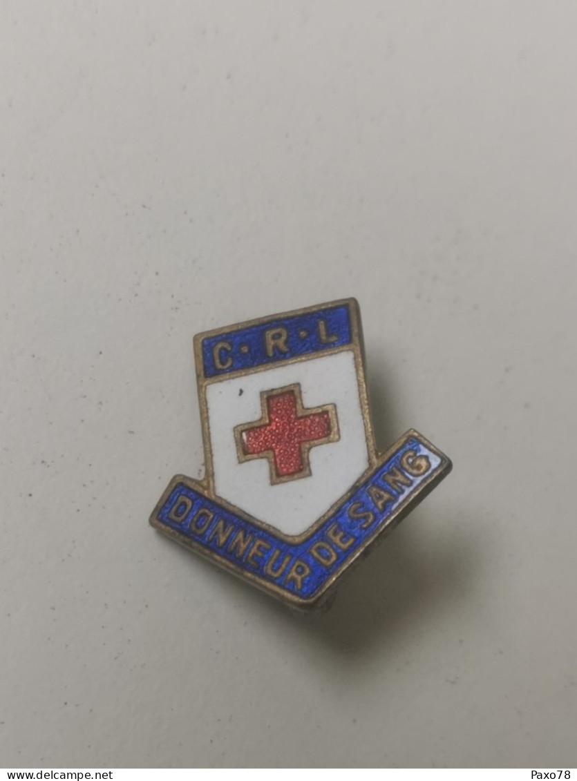 Insigne Épingle, Donneur De Sang, Croix Rouge Luxembourgeoise - Other & Unclassified