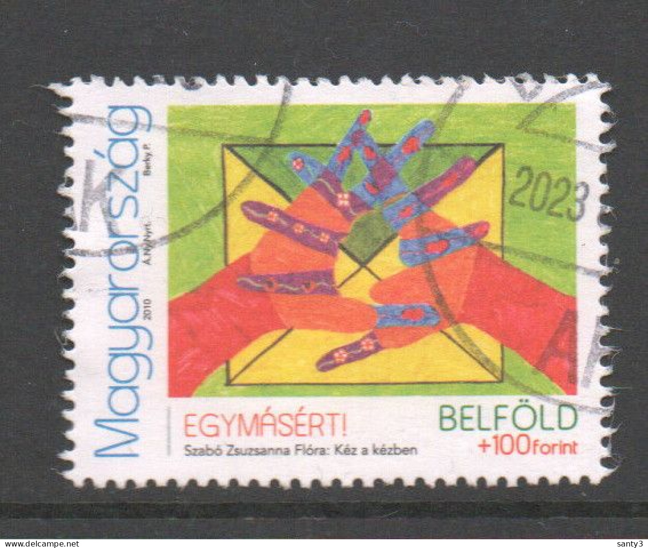 Hongarije 2010 Yv 4424 Gestempeld - Used Stamps