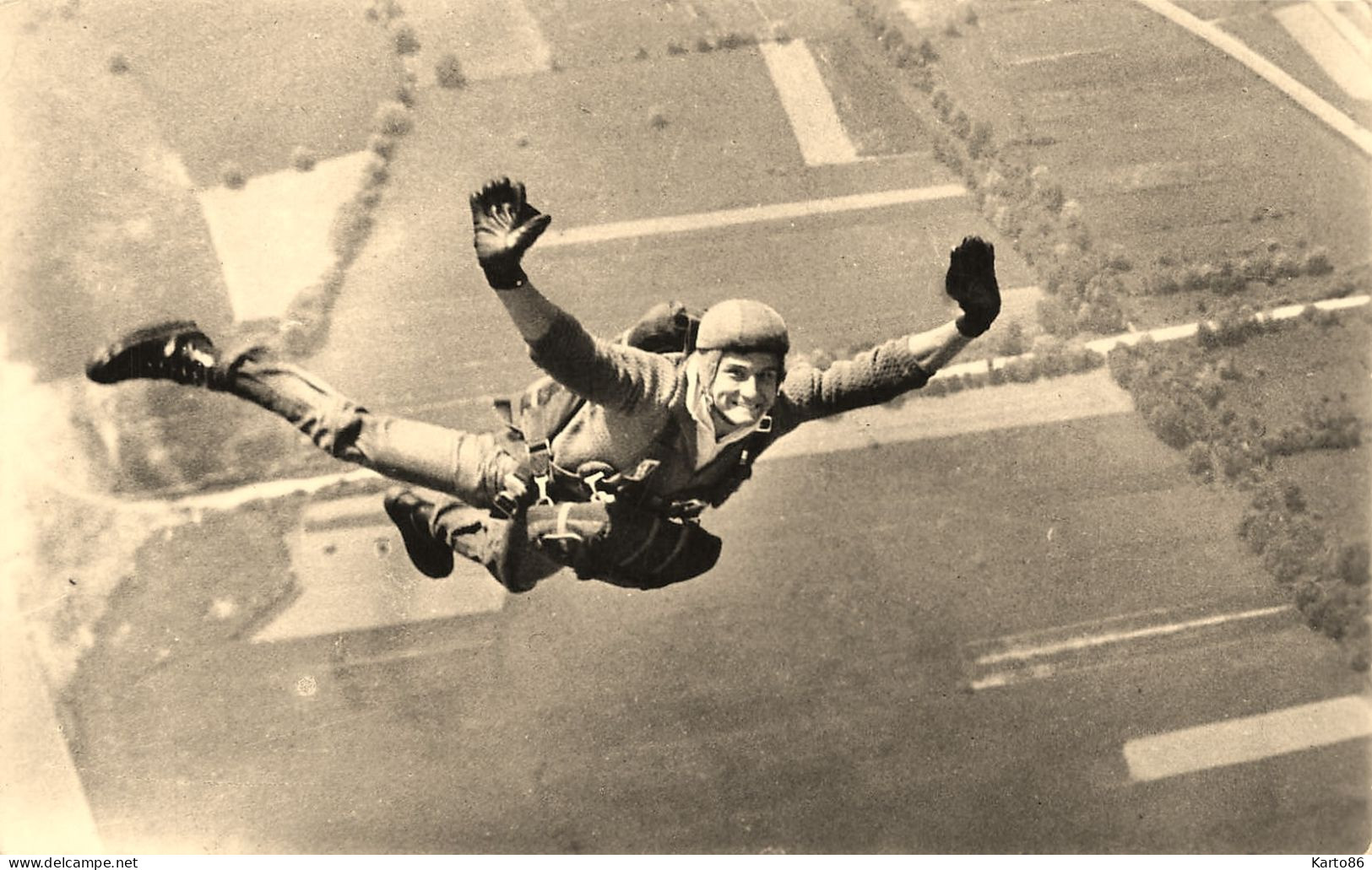 Parachutisme * Le Parachustiste Gérard TREVES Champion Du Monde De Précision D'atterrissage * Aviation - Parachutespringen