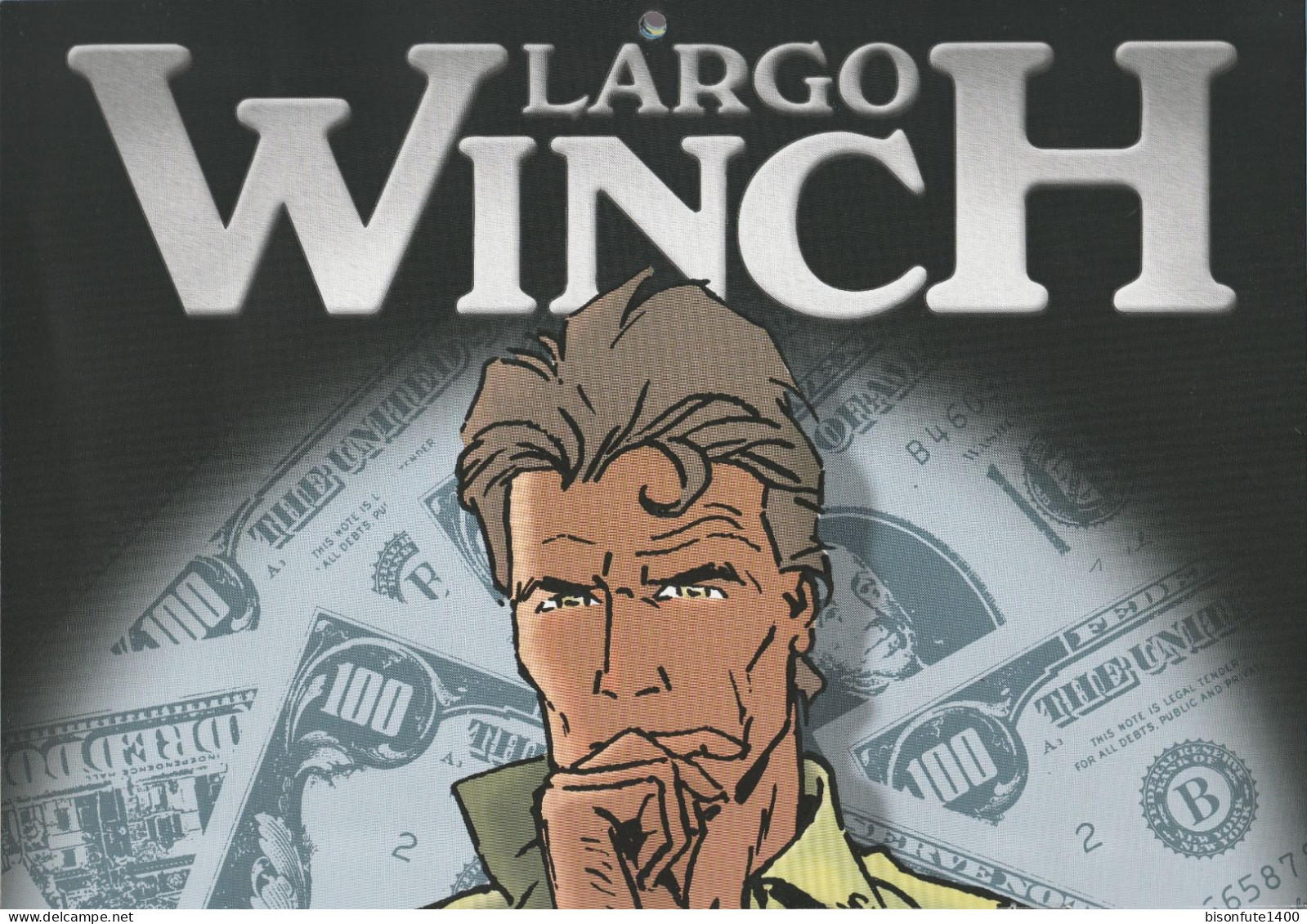 Calendrier Largo WINCH de 2001 complet avec son poster central ( Voir photos )