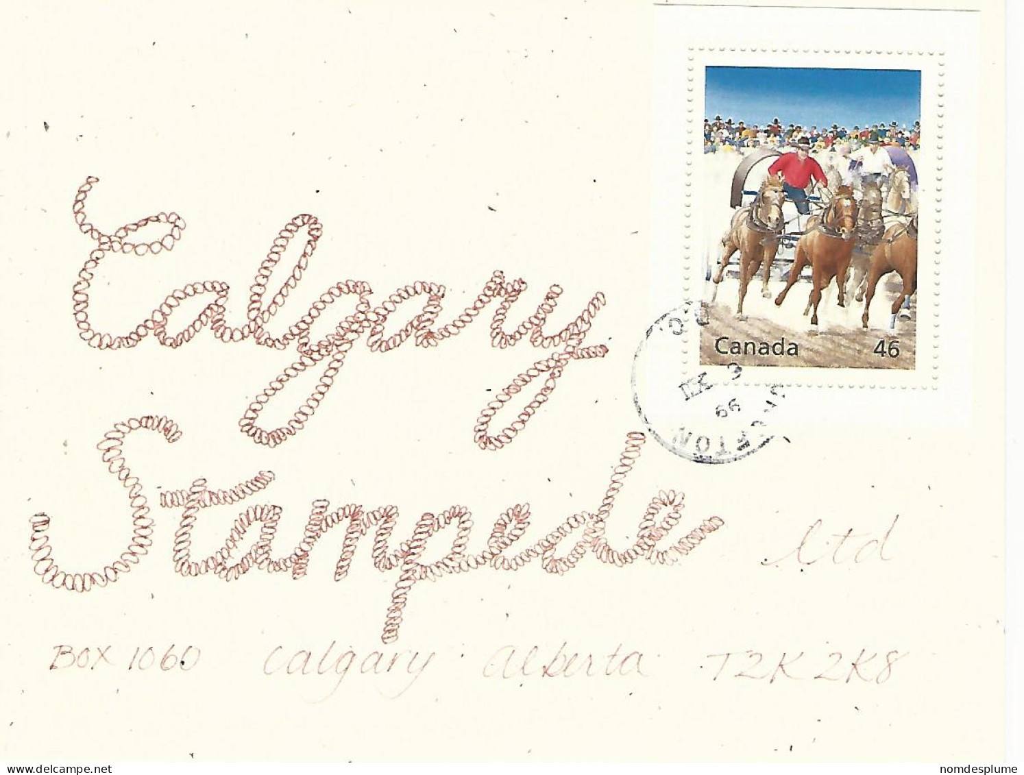 58710) Canada Millennium Collection Decorated Cover Exhibit Winners - Collezioni