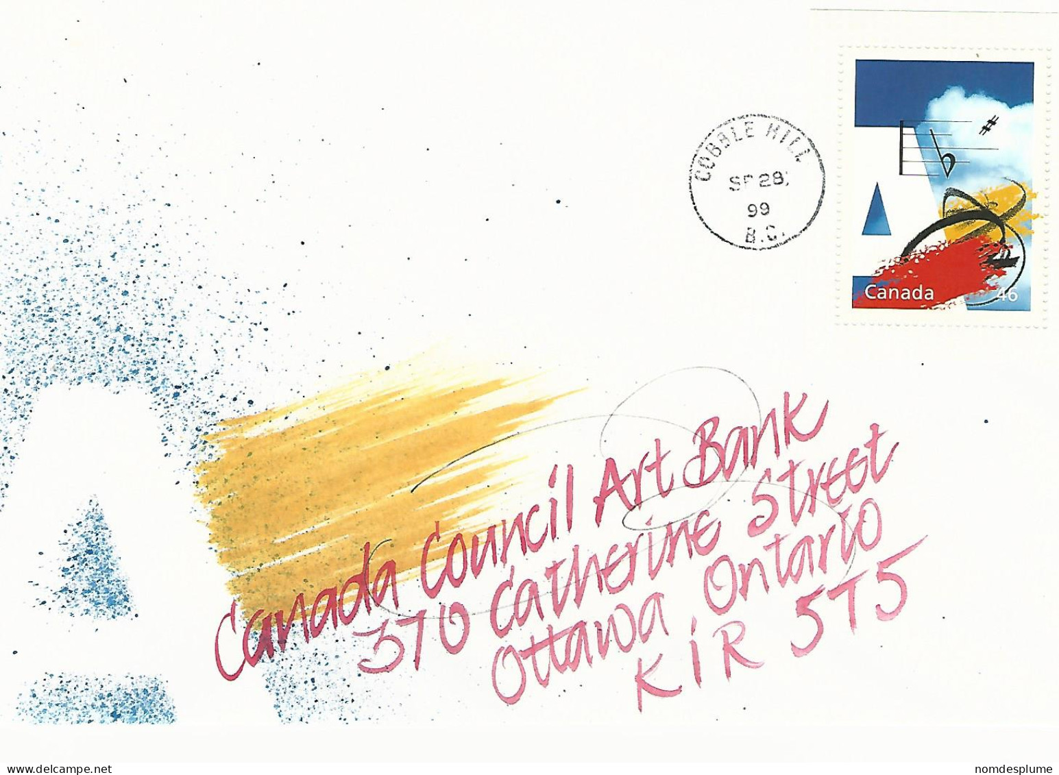 58713) Canada Millennium Collection Decorated Cover Exhibit Winners - Collezioni