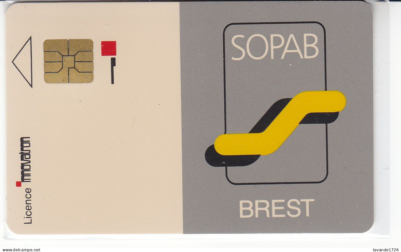 PIAF De  BREST Sans Date Sans Tirage Dos Solaic 45060 - PIAF Parking Cards