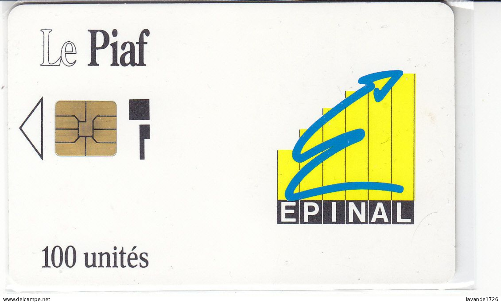 PIAF De  EPINAL 100 Unites Date 09.1996     1000 EX    AVEC Puce Différente - Tarjetas De Estacionamiento (PIAF)