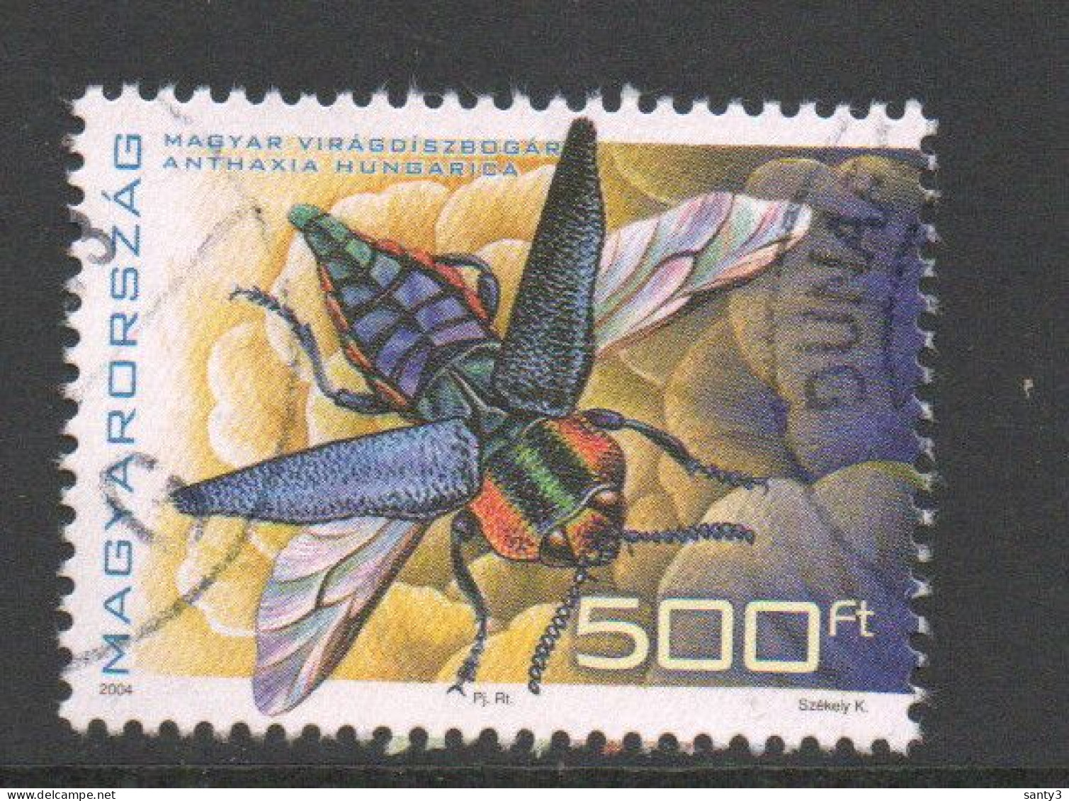 Hongarije 2004 Mi 4860 Uit Blok 292 Hoge Waarde,   Gestempeld - Used Stamps