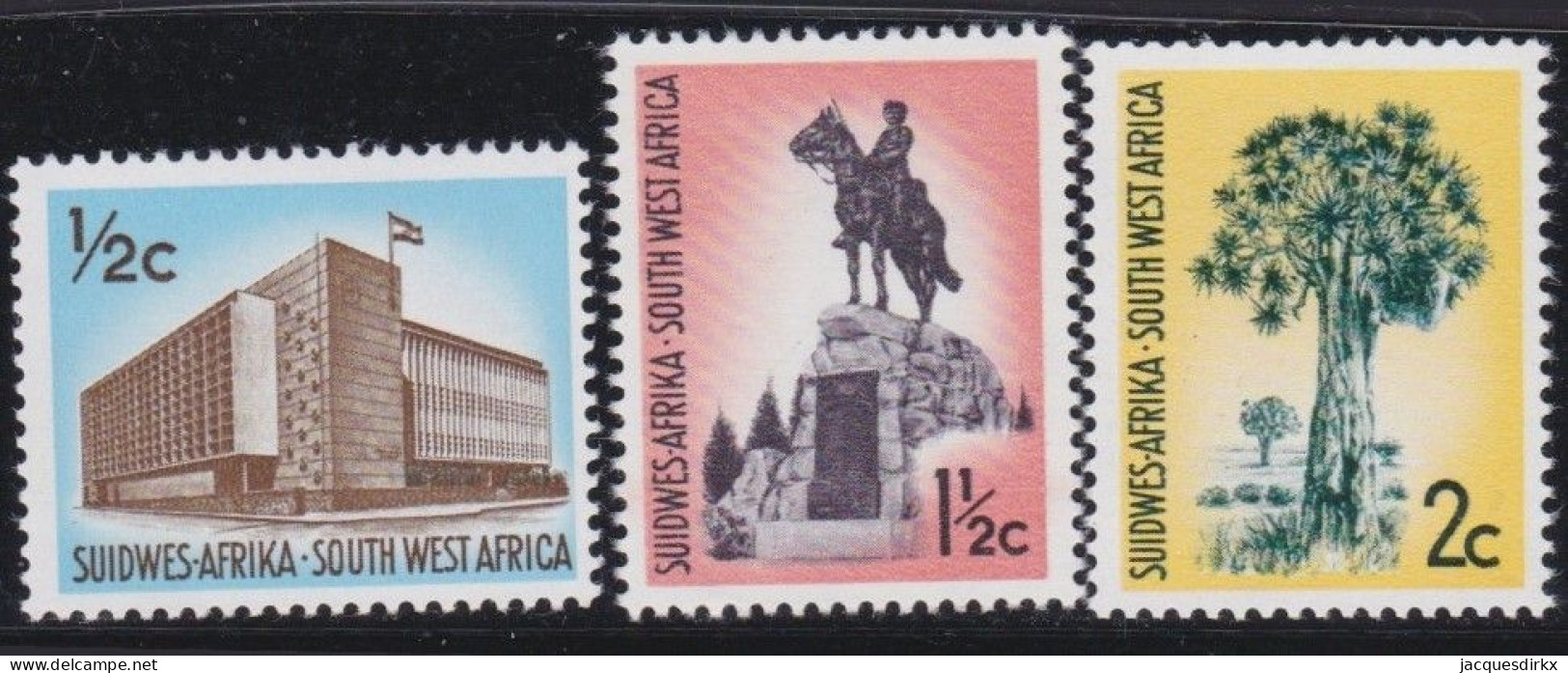 South-West Africa    .    SG    .   224/226    .    **    .    MNH - Africa Del Sud-Ovest (1923-1990)