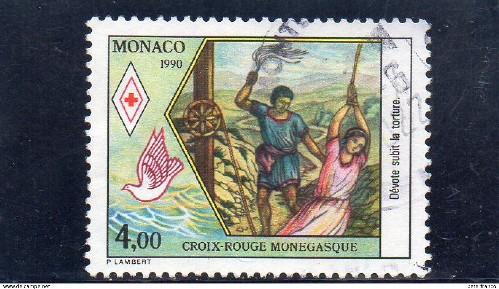 1990 Monaco - La Tortura Di Sainte Devote - Used Stamps