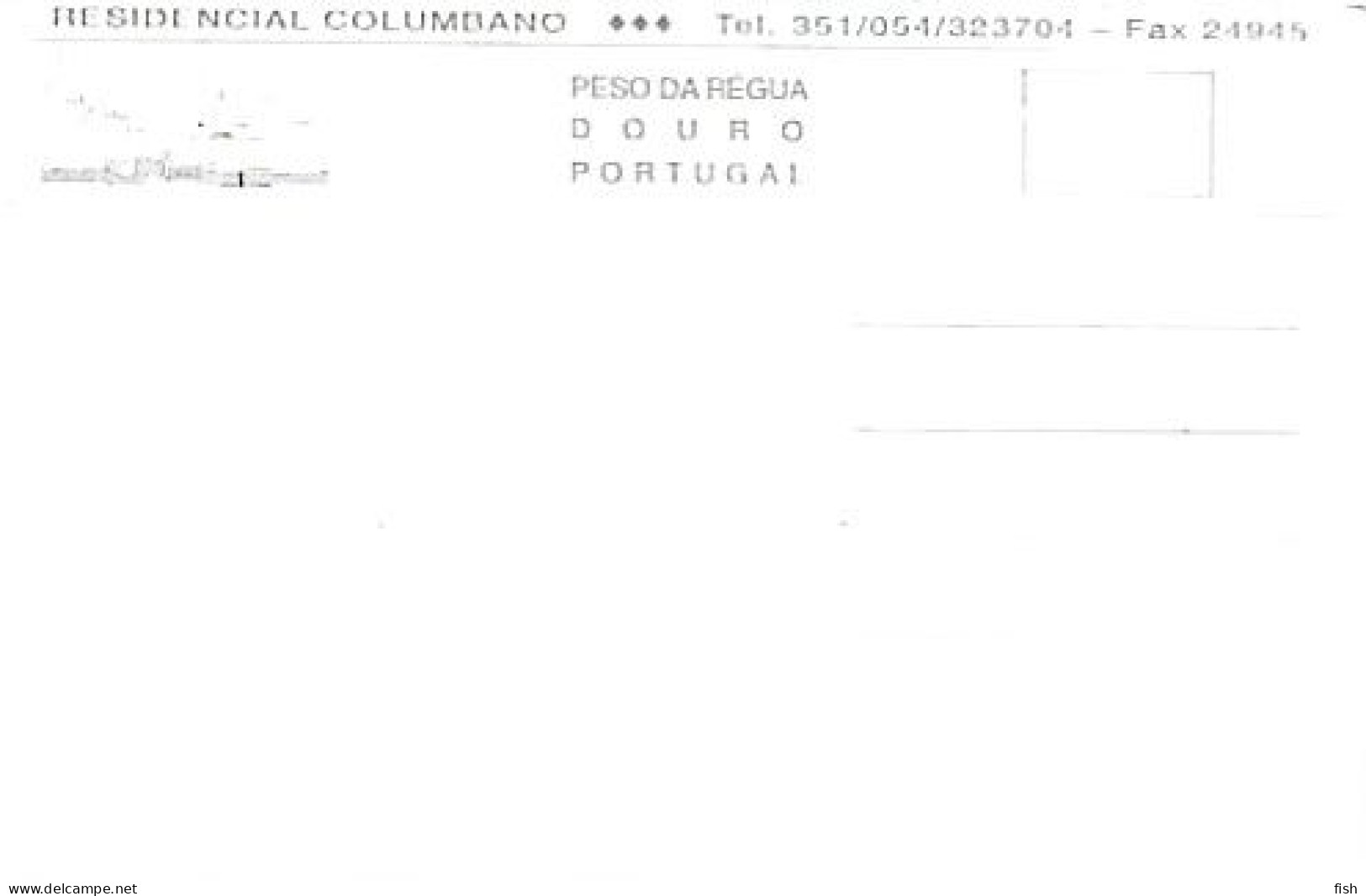 Portugal ** & Postal, Peso Da Régua, Vindimas, PUB Residencial Columbano (9697) - Vila Real