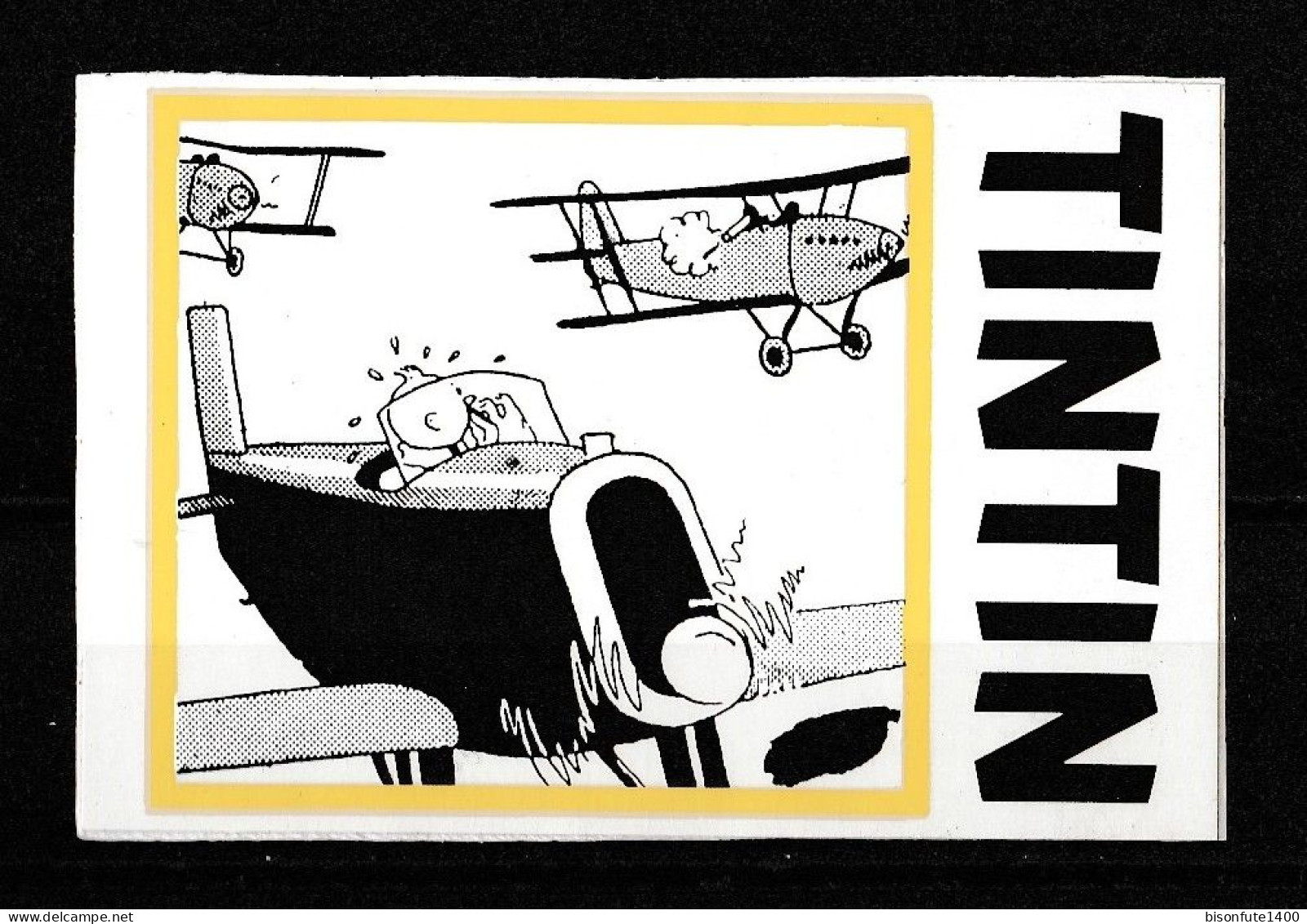 TINTIN : Autocollant ( Voir Photo ) - Autocollants