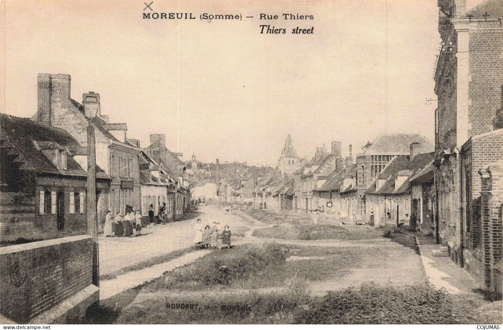 80 - MOREUIL _S24171_ Rue Thiers - Moreuil