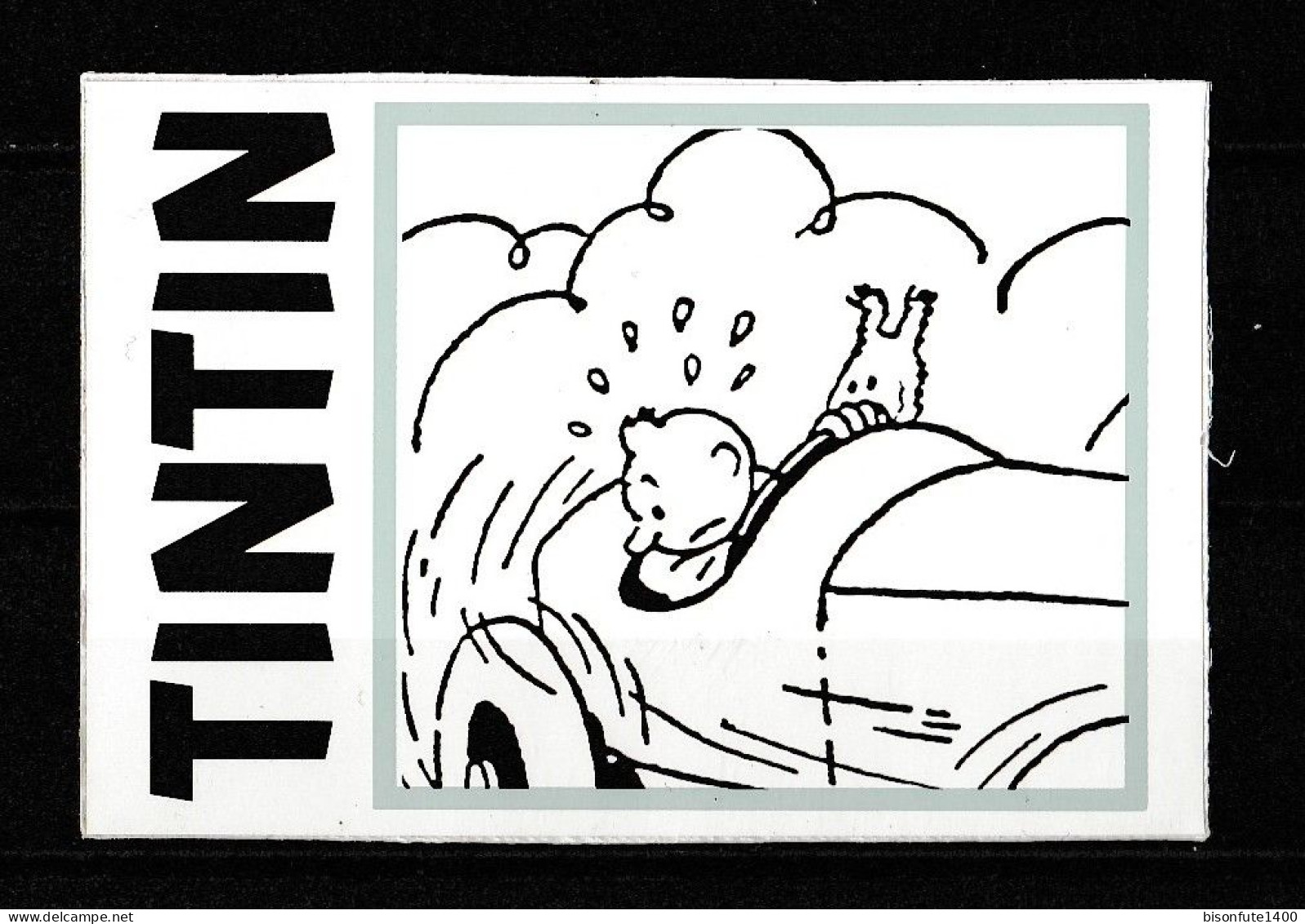 TINTIN : Autocollant ( Voir Photo ) - Autocollants