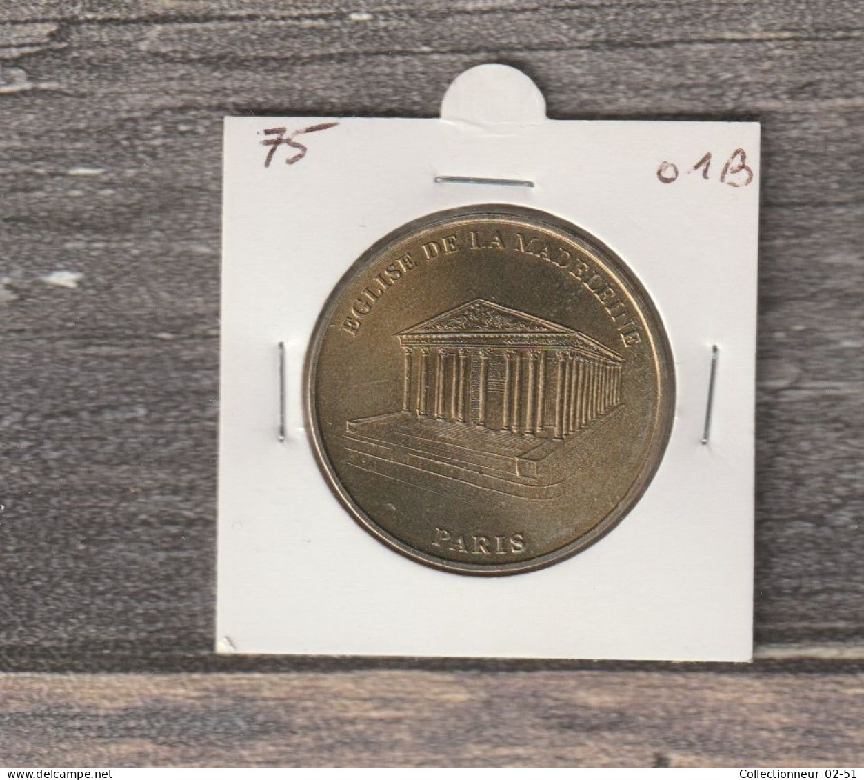 Monnaie De Paris : Eglise De La Madeleine - 2001 - 2001