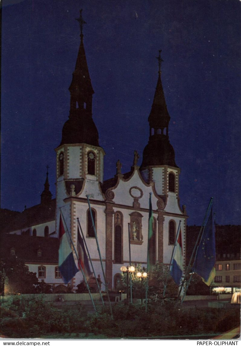 5540 PRÜM, Salvator-Basilika Bei Nacht - Pruem