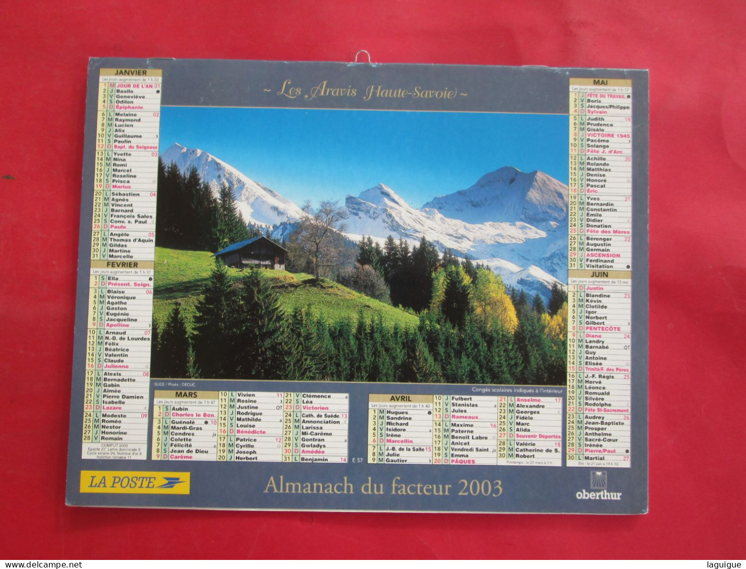 LOT DE 12 CALENDRIERS ALMANACHS de 1982 à 1994 FLEURS LAVIGNE OBERTHUR