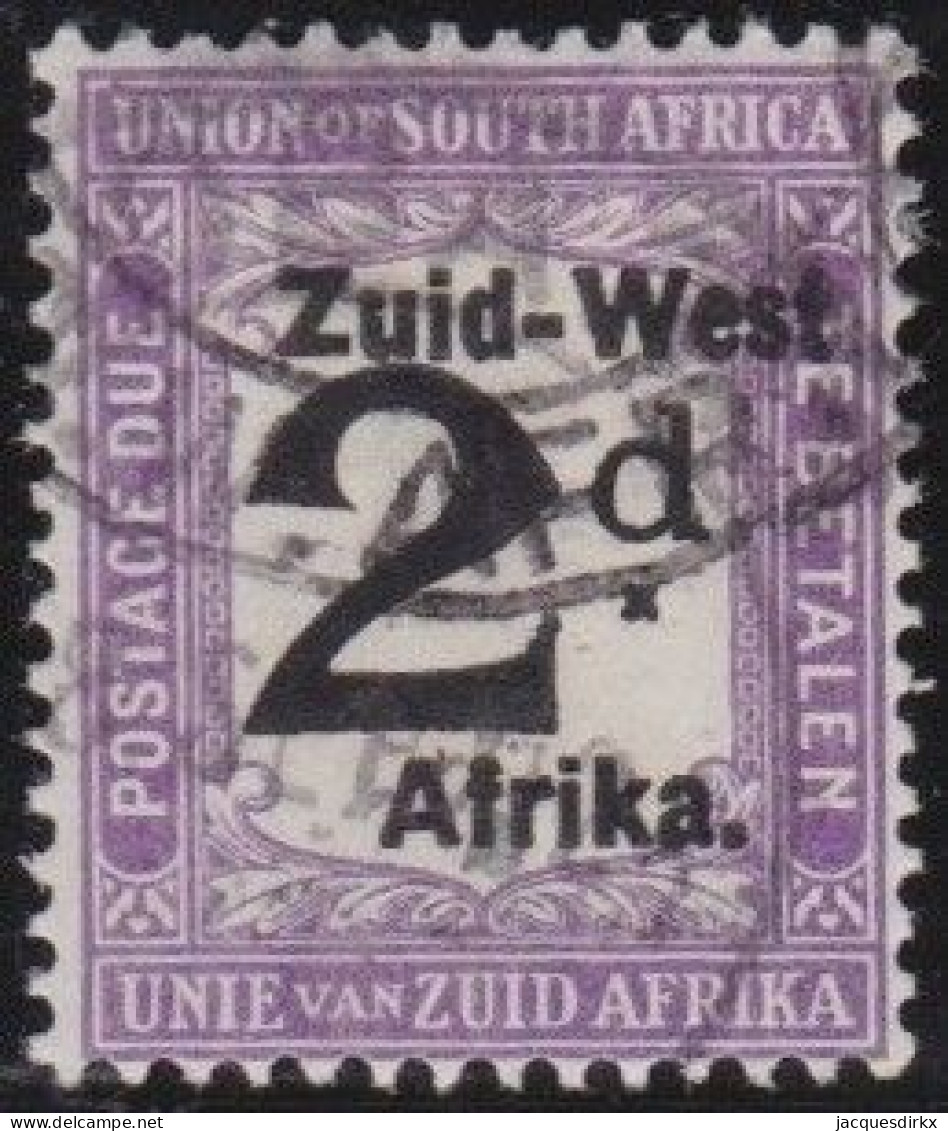 South-West Africa    .    SG    .    D 11      .    O    .   Cancelled - South West Africa (1923-1990)