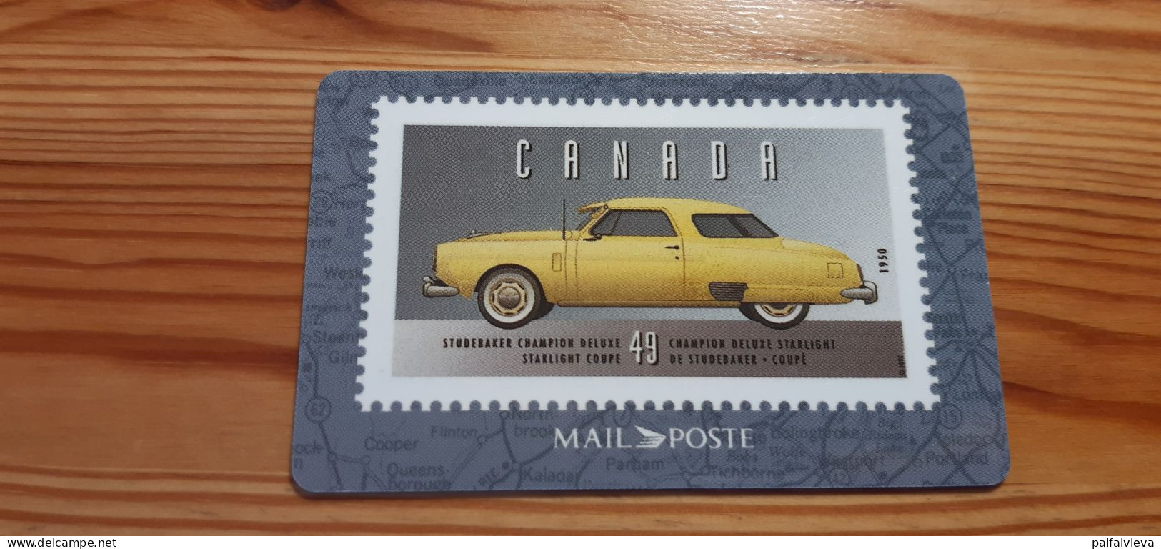 Prepaid Phonecard Canada, Mail Poste - Vintage Car - Canada