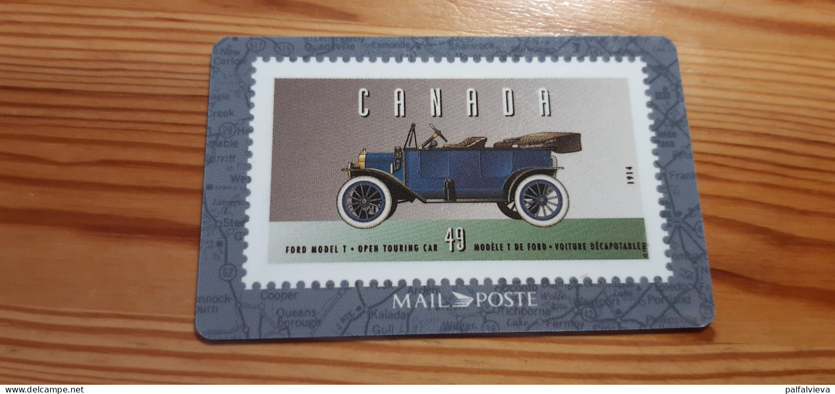 Prepaid Phonecard Canada, Mail Poste - Vintage Car - Kanada