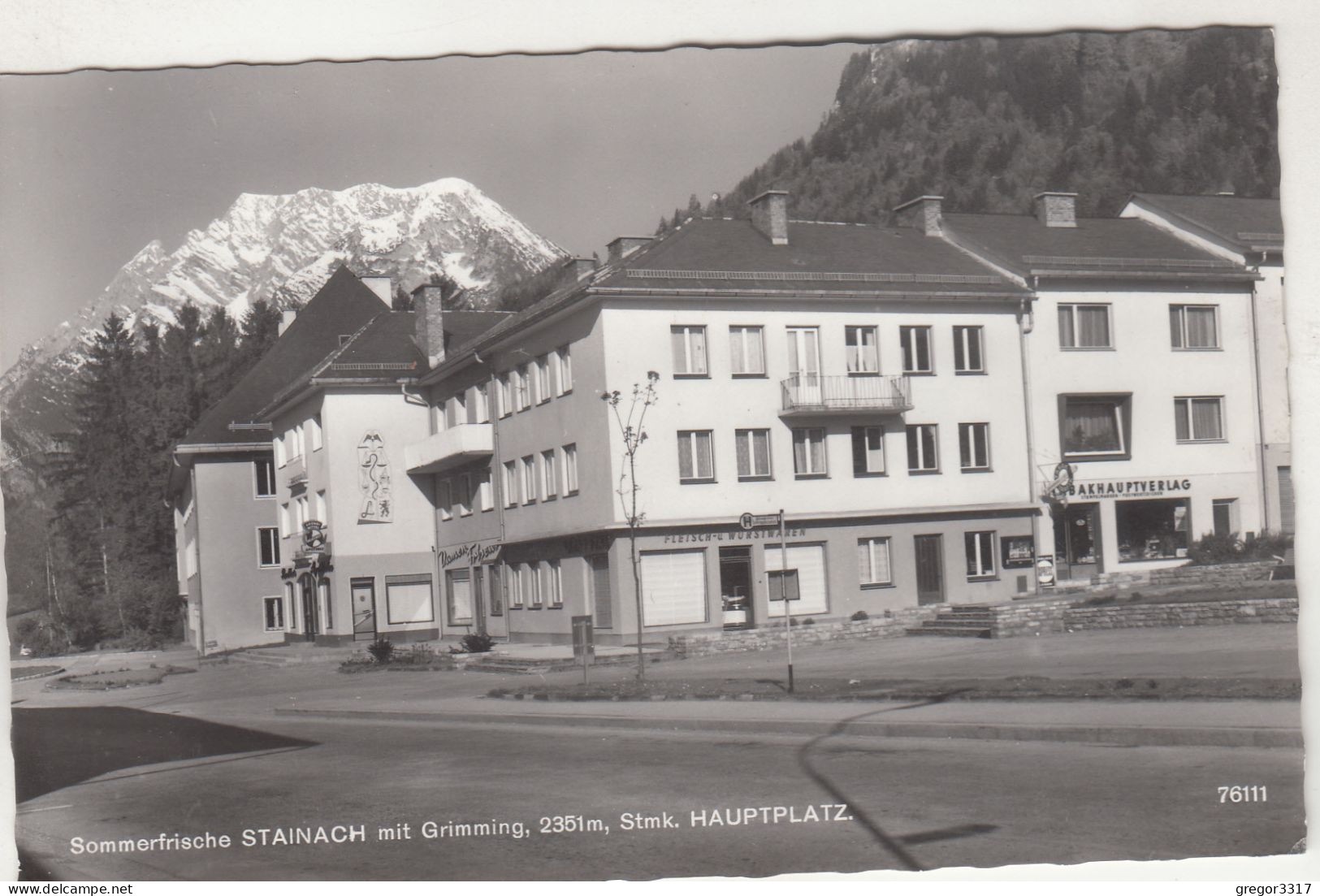 D7071) STAINACH Mit Grimming - STMK. - HAUPTPLATZ - Mit Tabakhauptverlag ALT ! - Stainach