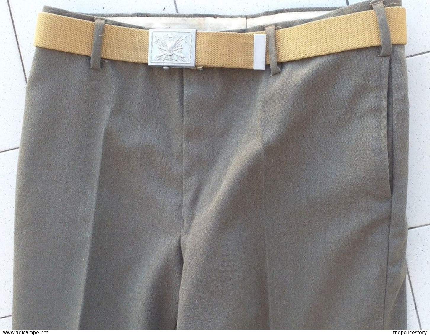 Giacca pantaloni camicia cravatta M71 E.I. Sergente Bersaglieri Divisione Centauro del 1981