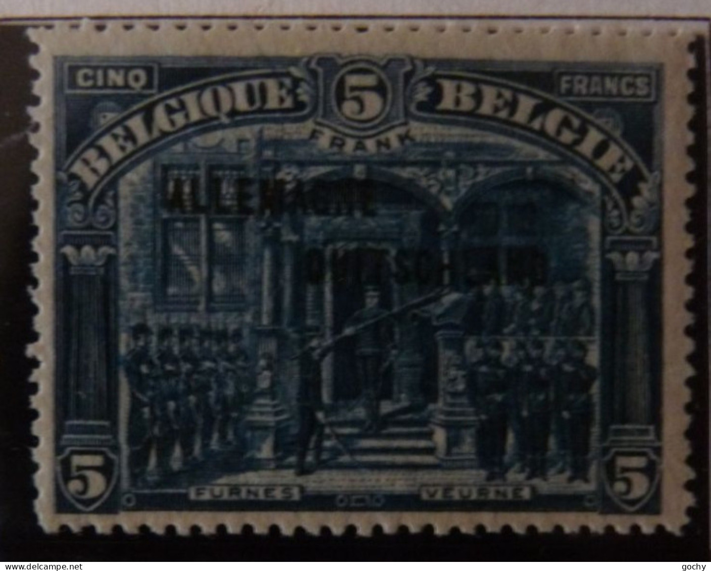 BELGIUM :   1919  - OCCUPATION   OC 38 à 54    */** .  COTE: 418,00€  (54**) - OC38/54 Belgische Besetzung In Deutschland