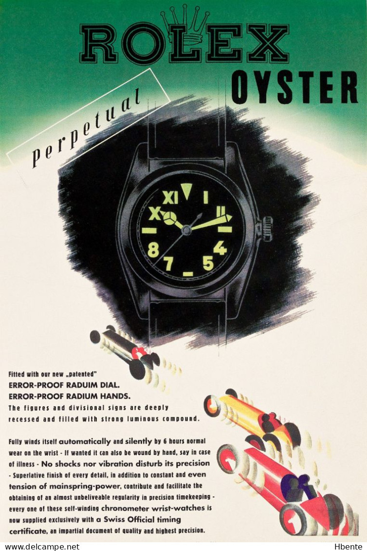Watch Rolex Oyster Perpetual Radium Dial Hands (Photo) - Objets