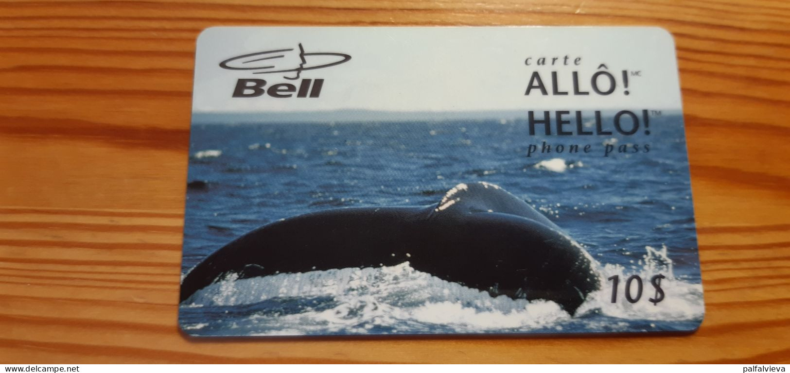 Prepaid Phonecard Canada, Bell - Whale - Canada