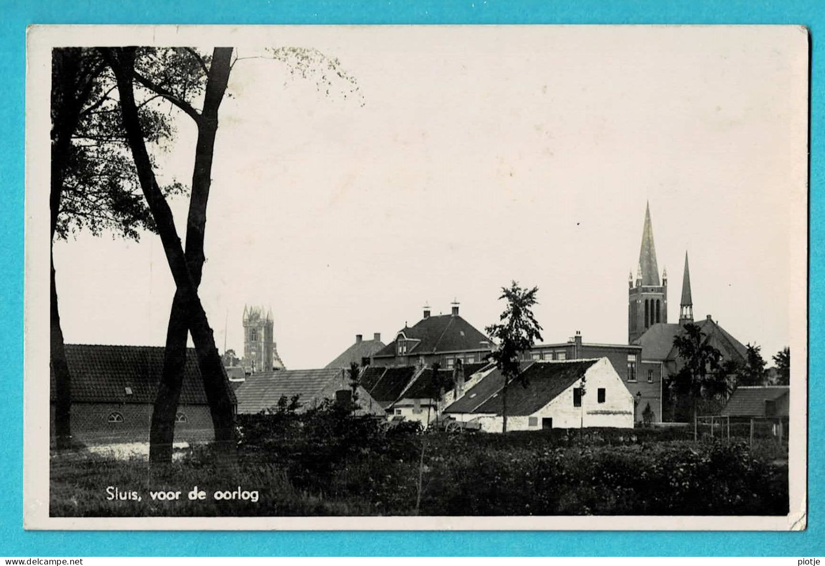 * Sluis (Zeeland - Nederland) * (Foto But) Before The War, Voor De Oorlog, Avant La Guerre, Photo, Fotokaart - Sluis